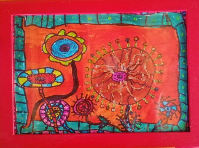 bloemen hundertwasser